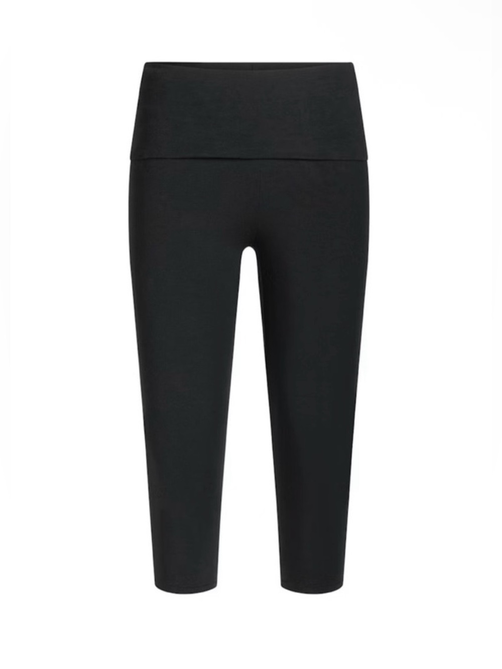 NWT Skims Cotton Jersey Foldover Capri XS